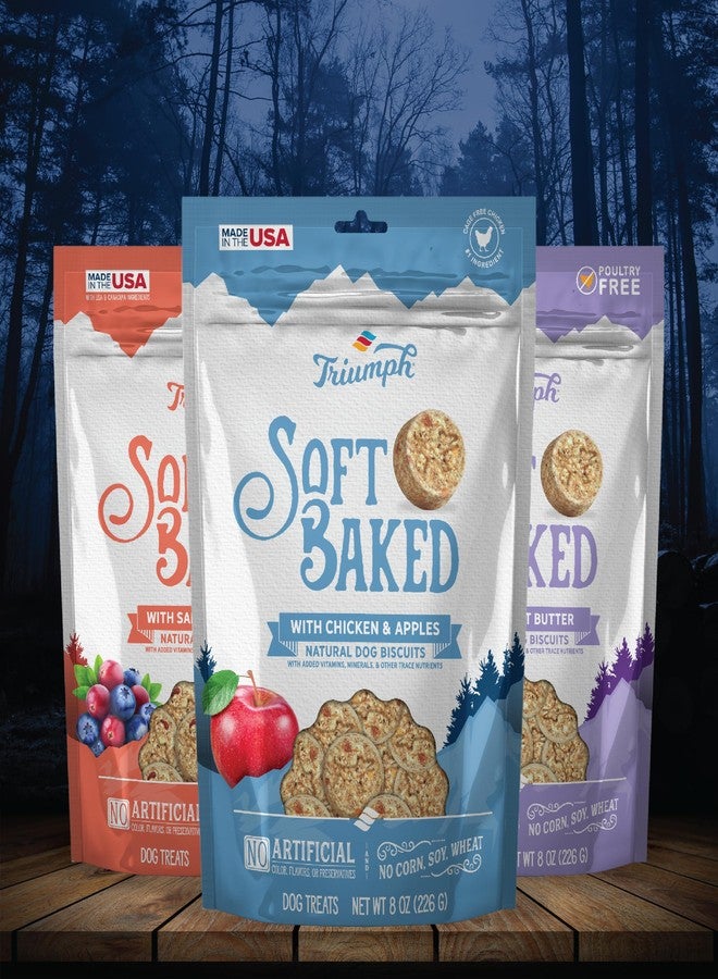 Triumph Soft Baked Natural Dog Biscuits with Chicken & Apples, 8oz. - Image 4